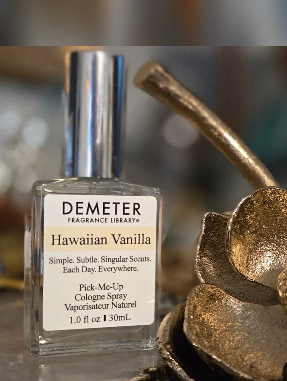 New Demeter 1fl.oz. Hawaiian Vanilla Pick-Me-Up Cologne Spray